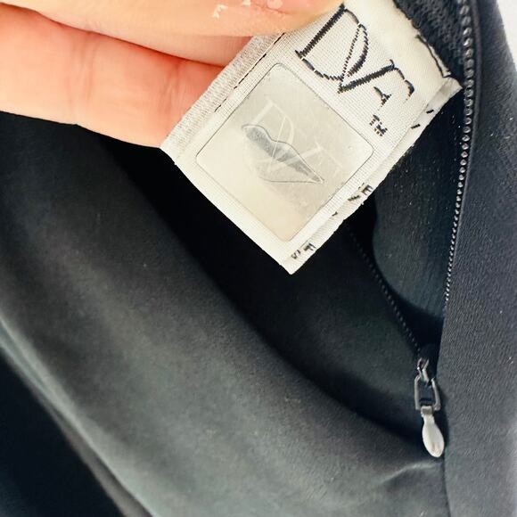 Diane von Furstenberg Caroline Embellished Surplice-Top Jumpsuit in Black - Picture 4 of 11